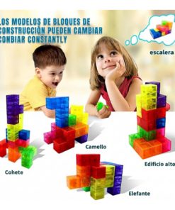 Alternative view of Bloques De Construcción Magnéticos 3d Y Cubos Mágicos