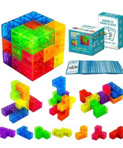 Bloques De Construcción Magnéticos 3d Y Cubos Mágicos
