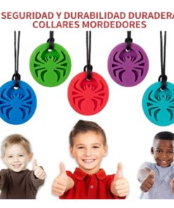 Alternative view of Collares Sensoriales Masticables de Araña (Pack de 5).