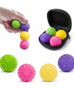 Set de Pelotas Sensoriales con Texturas - Exploración y Desarrollo.