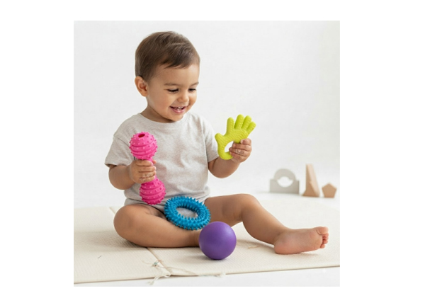 Set Sensorial 5 Piezas de Goma Soft - Imagen 2