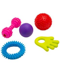 Set Sensorial 5 Piezas de Goma Soft