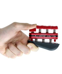 Alternative view of Ejercitador de mano Digi-Flex de CanDo® – Rojo